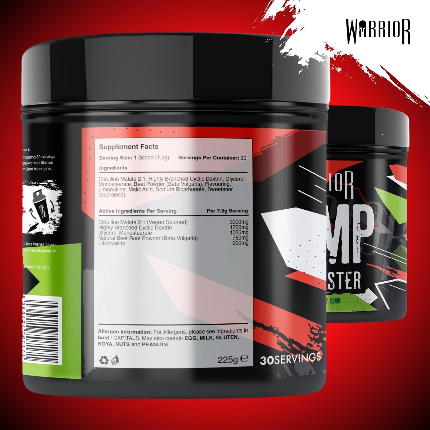 Warrior PUMP - Pre-Workout Powder