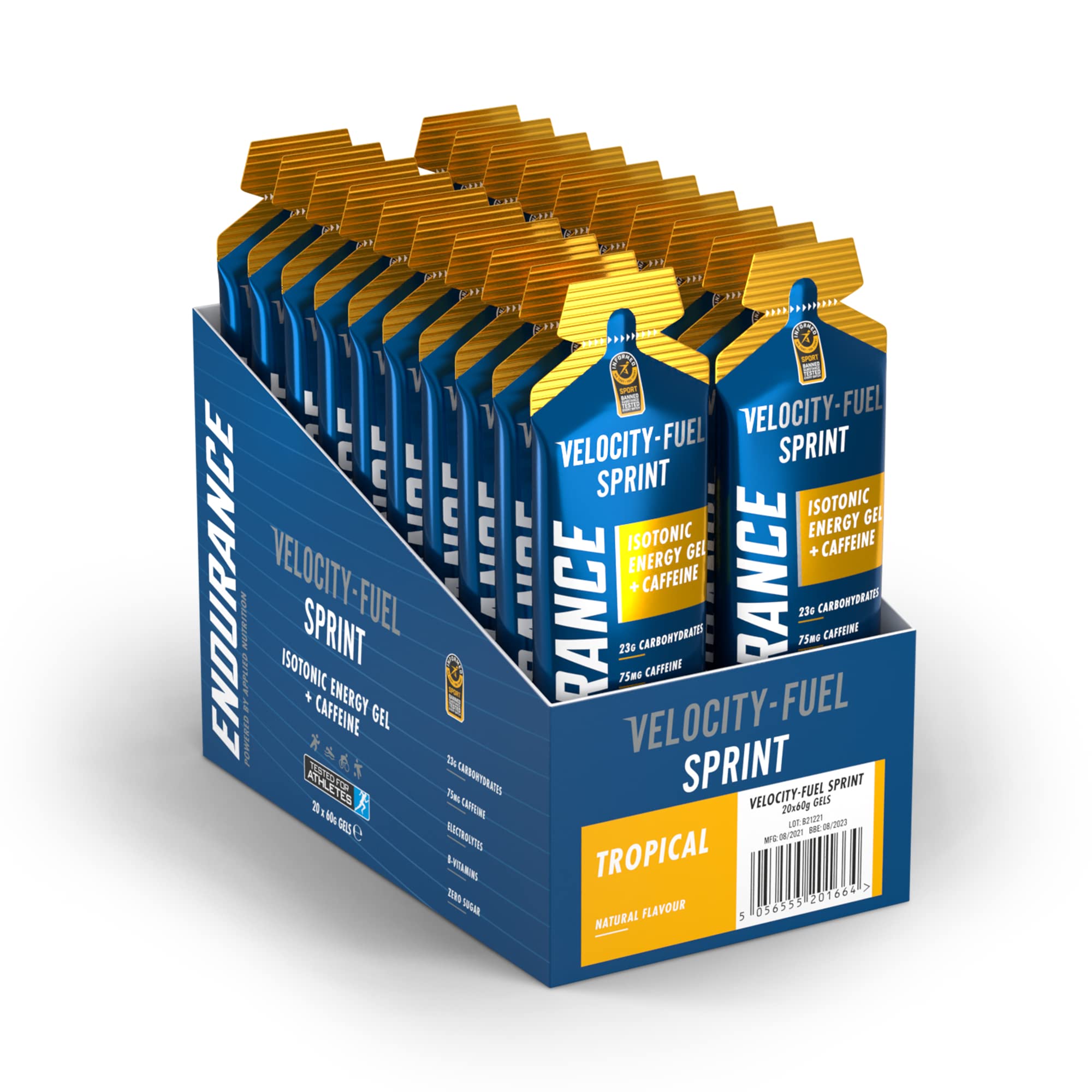 Applied Nutrition Endurance Velocity Sprint Gel - Energy Gels