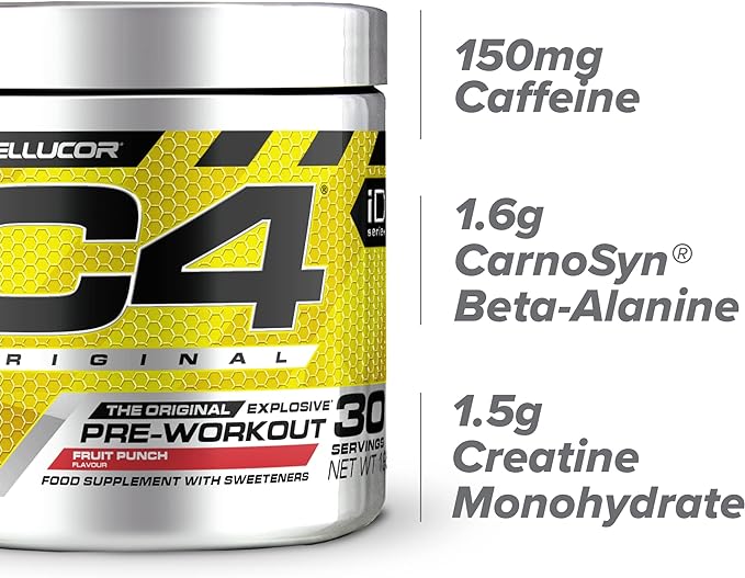 Cellucor C4 Original 30 Servings - Pre-Workout Powder
