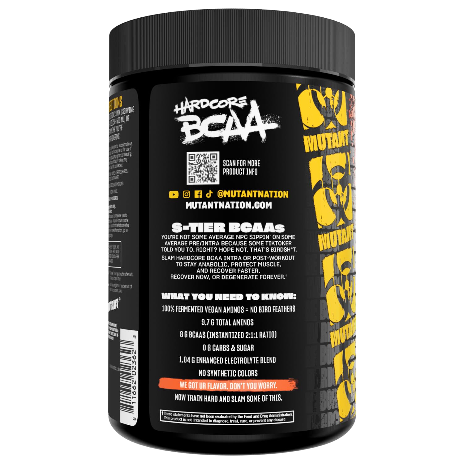 Mutant Hardcore BCAA 390g Watermelon