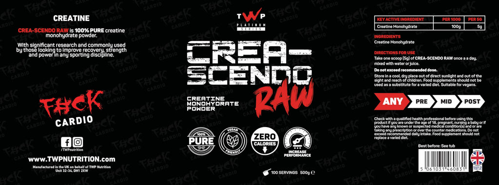 TWP Crea-RAW N/A - 500g - Creatine