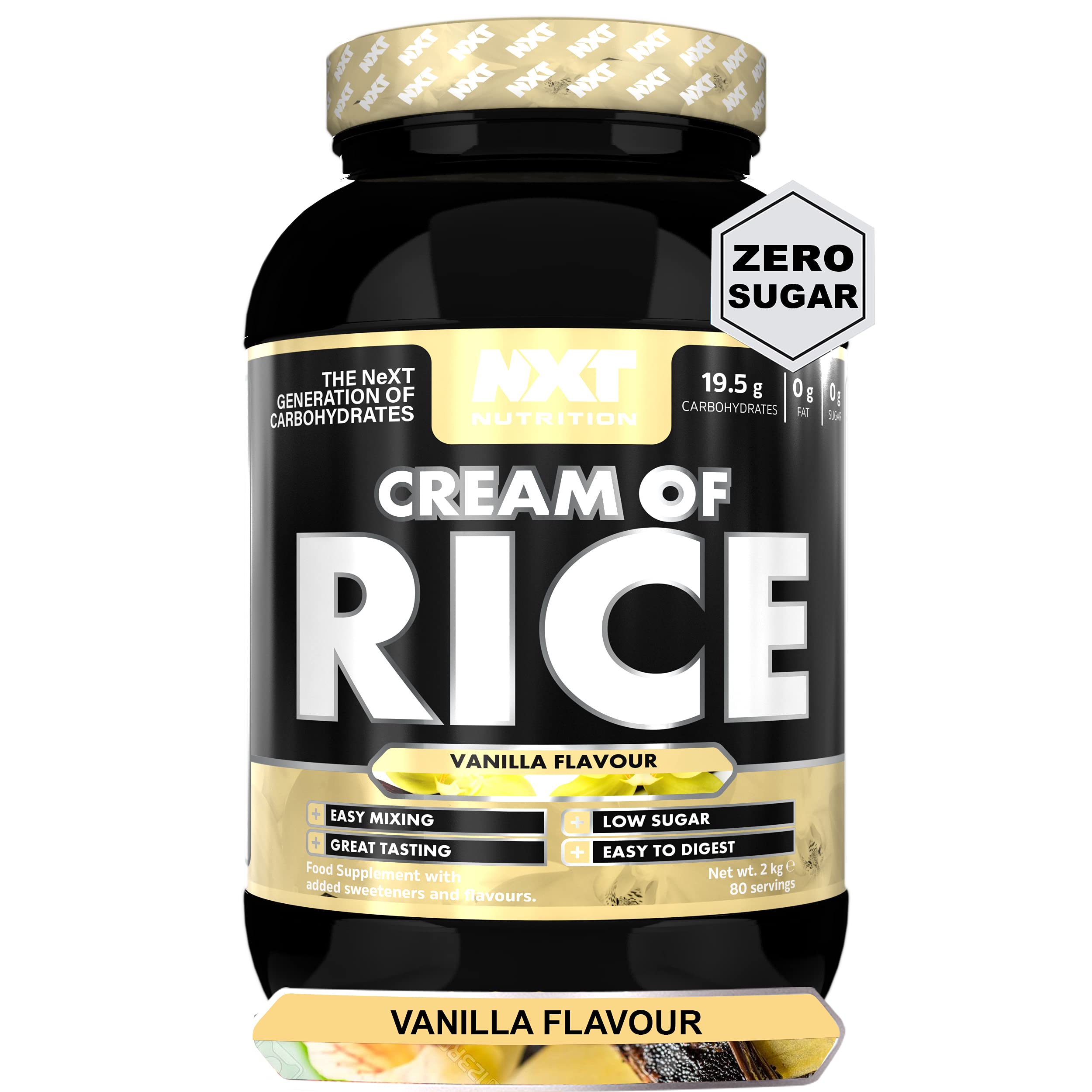 NXT Nutrition Cream of Rice 2kg