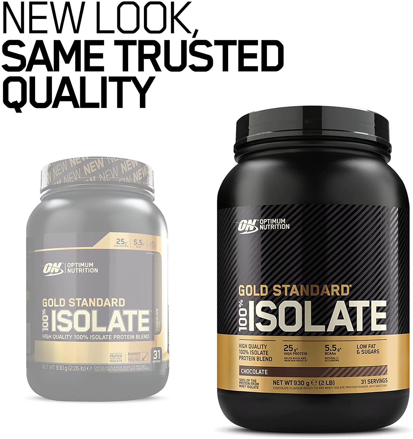 Optimum Nutrition Gold Standard 100% Isolate - Whey Proteins
