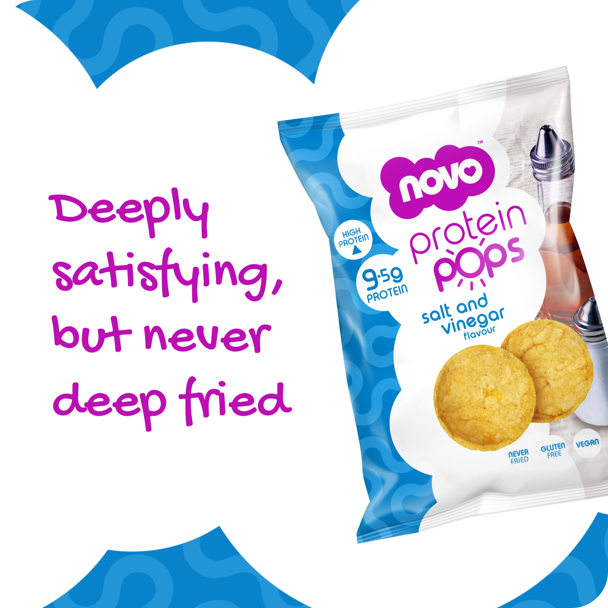 Novo Nutrition Novo Protein Pops - Protein Crisps