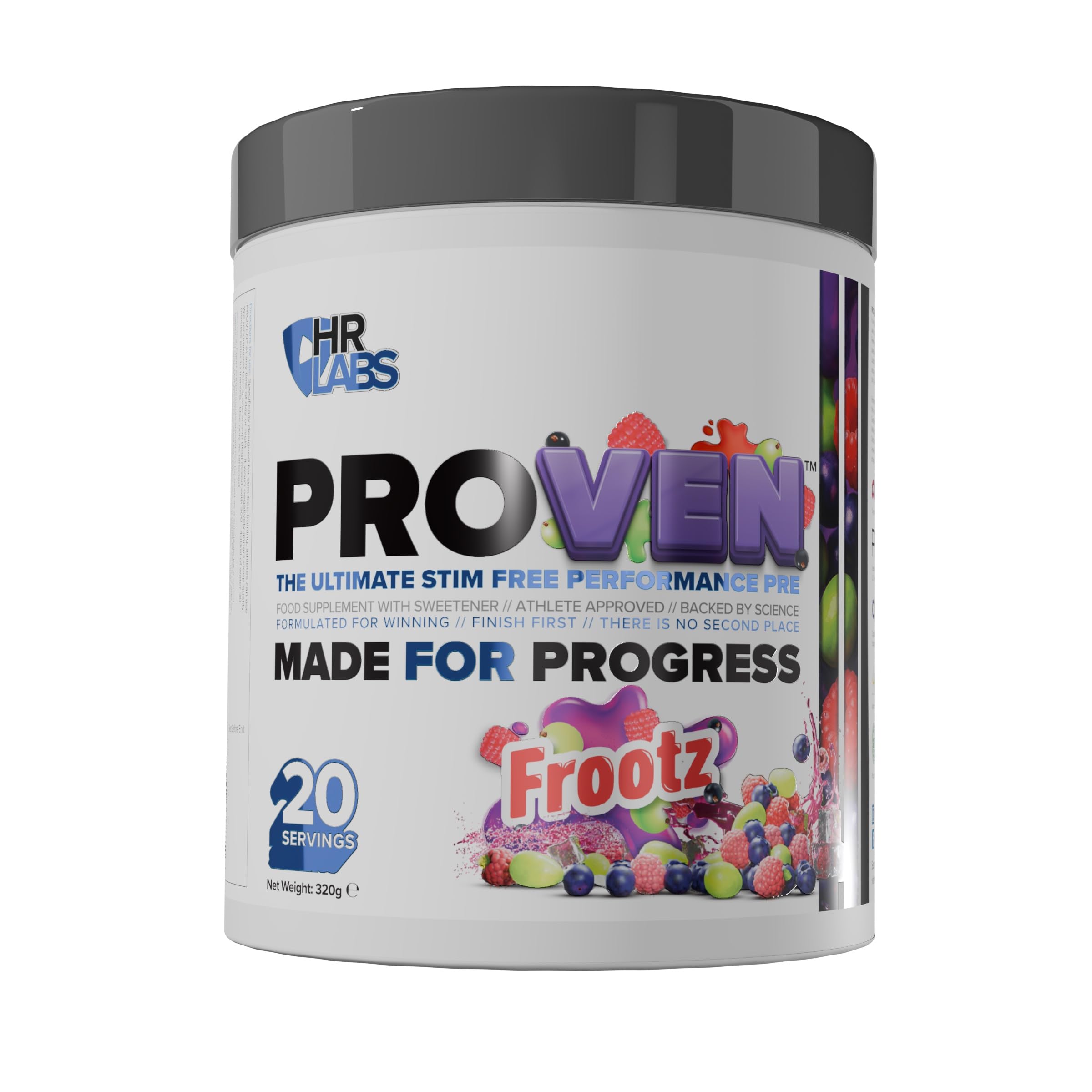 HR Labs Proven - 320g / Frootz - Pre-Workout