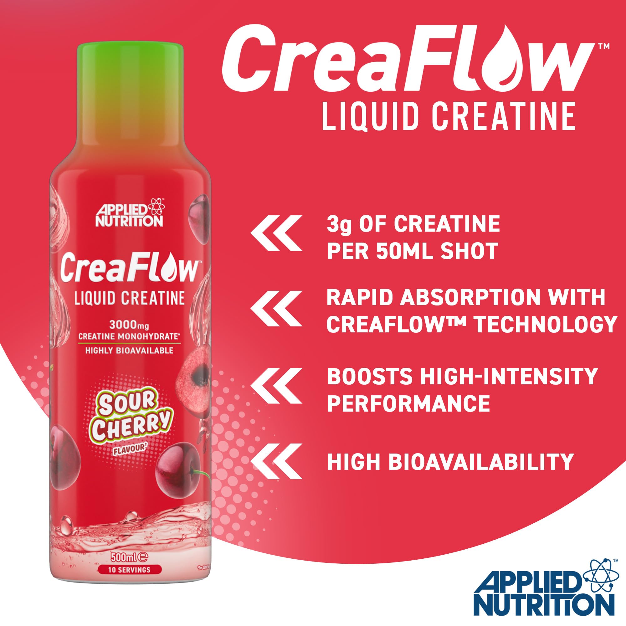 Applied Nutrition Crea Flow Liquid Creatine - Creatine Liquid