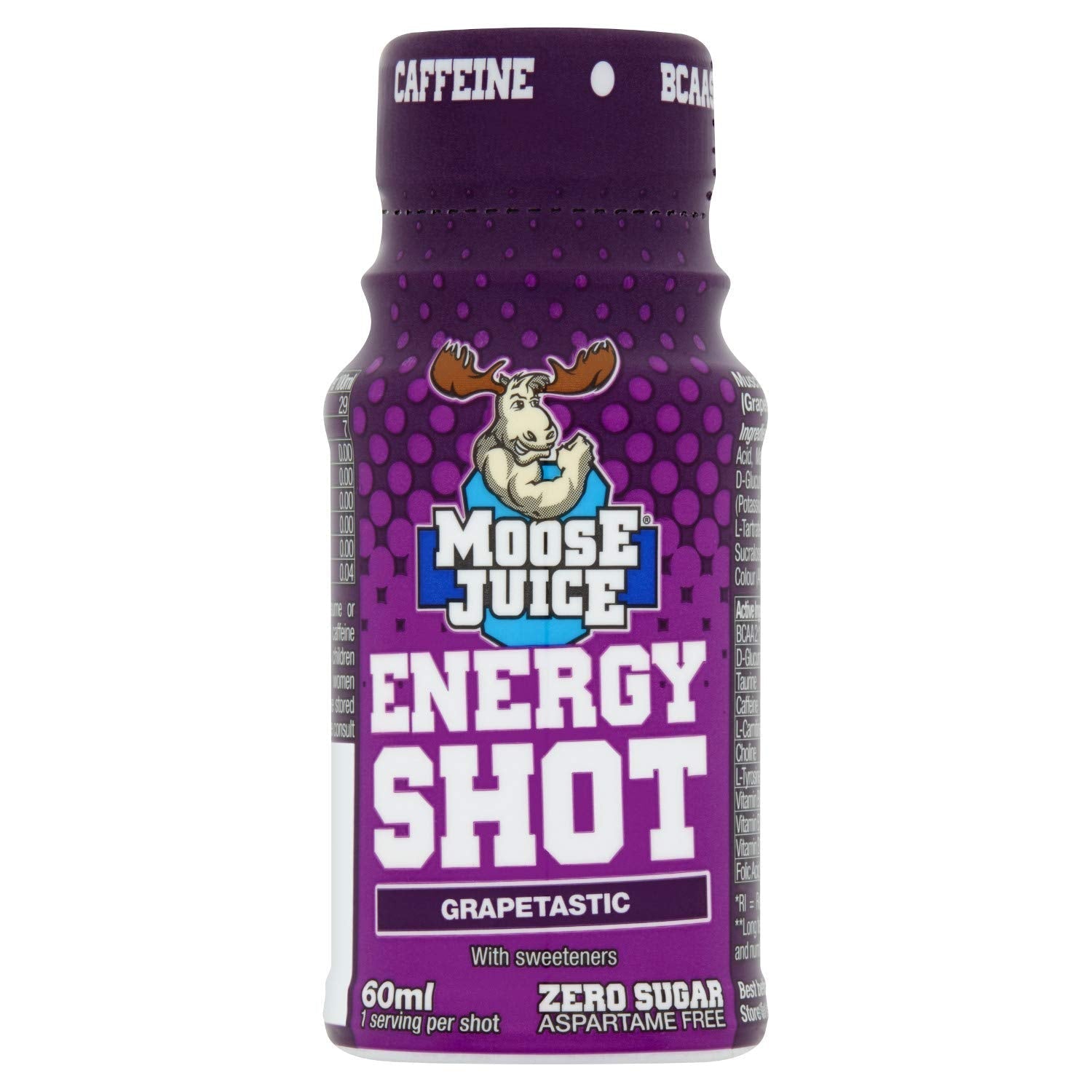 Muscle Moose Moose Juice Energy Shot - 12x60ml / Grapetastic - Energy Shots