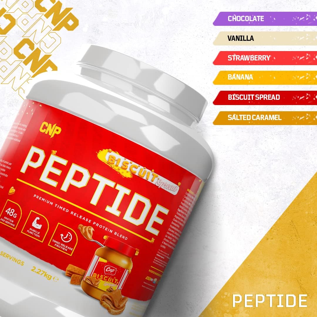 CNP Peptide - Protein Blend Powder (Whey Protein Concentrate Whey Protein Isolate Calcium Caseinate Micellar Casein