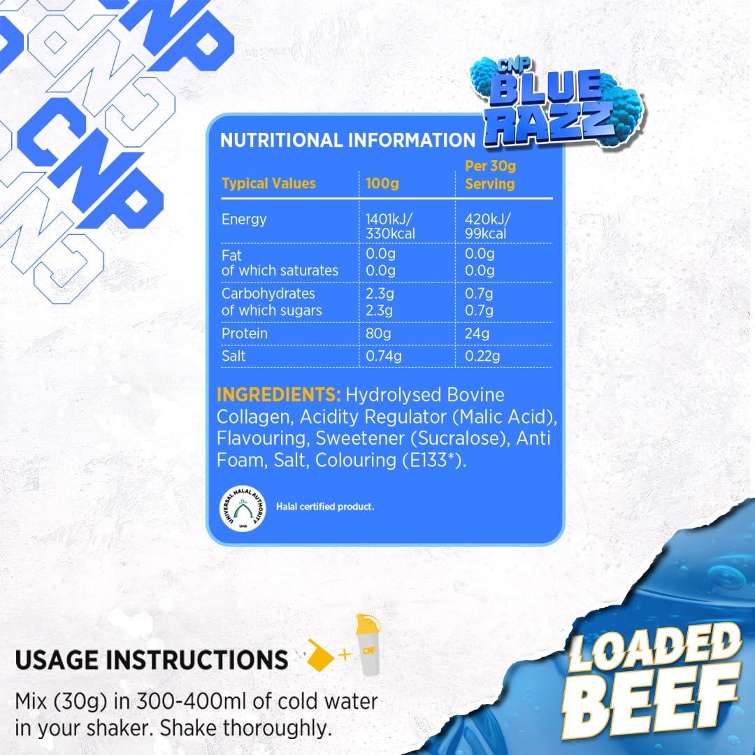CNP Loaded Beef - Clear Collagen Protein Powder