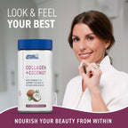 Applied Nutrition Collagen & Coconut - 180Caps / Unflavoured - Marine Collagen Capsules