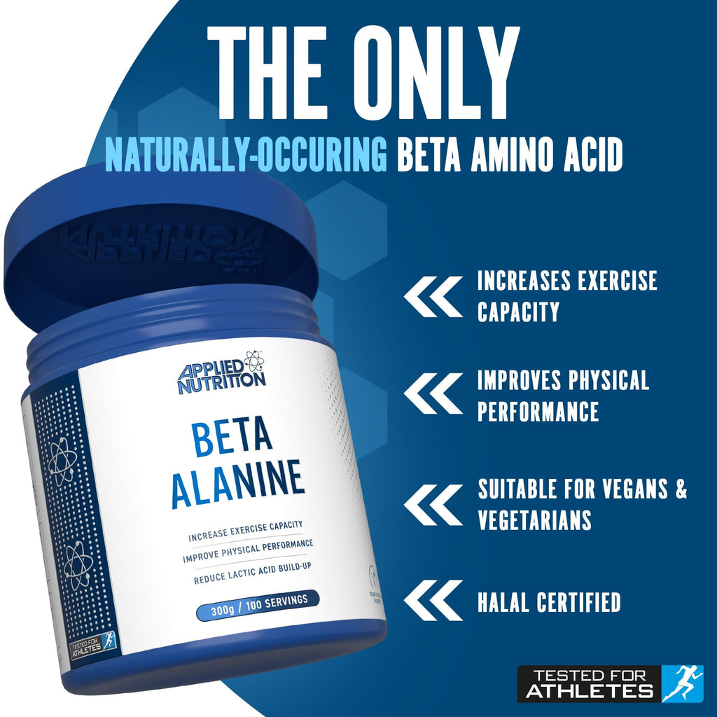 Applied Nutrition Beta Alanine - 300g / Unflavoured - Beta Alanine Powder