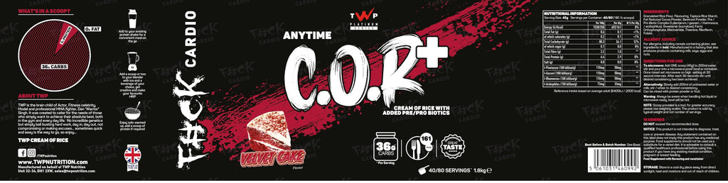 TWP COR + Carbohydrate Control Supplements