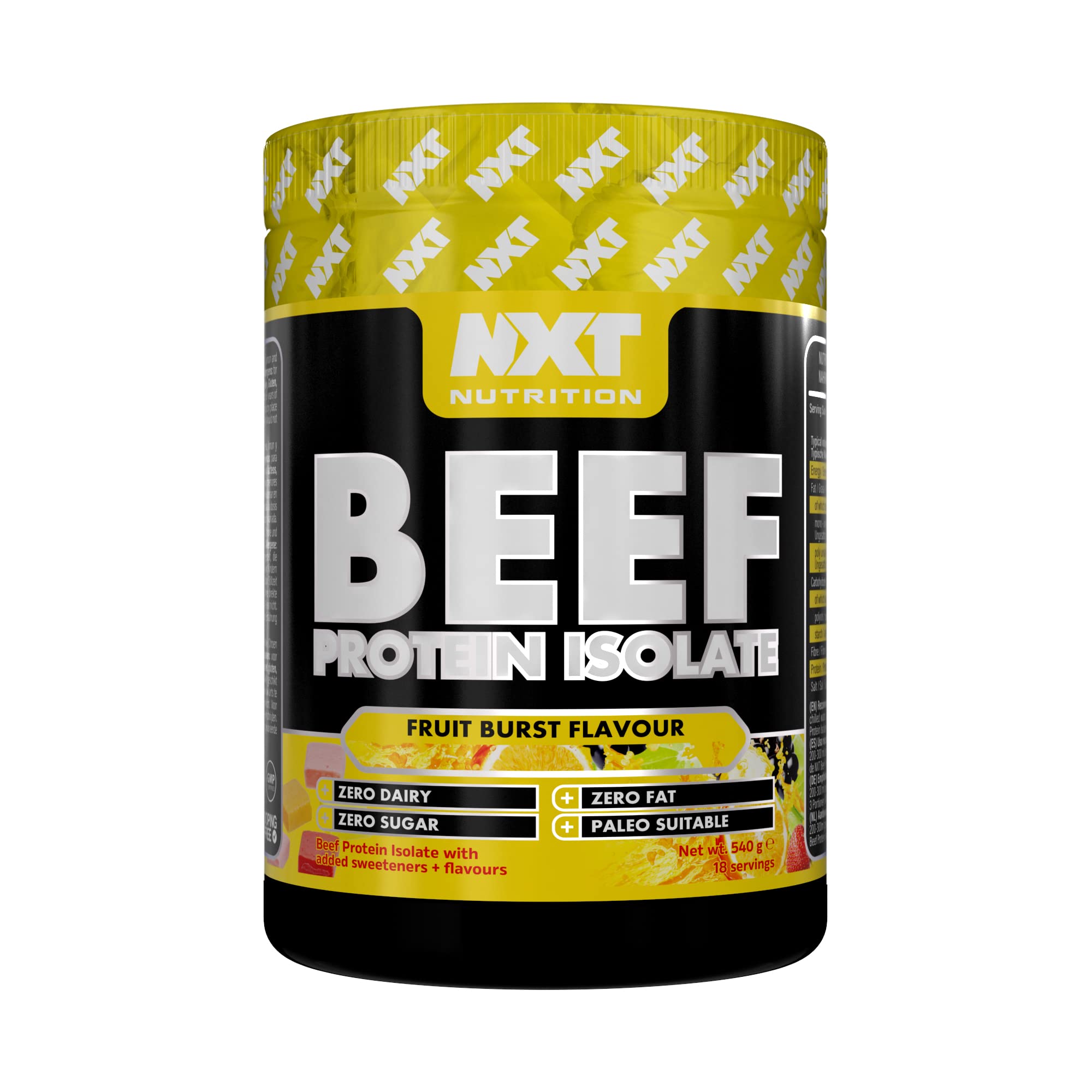 NXT Nutrition Beef Protein Isolate 540g