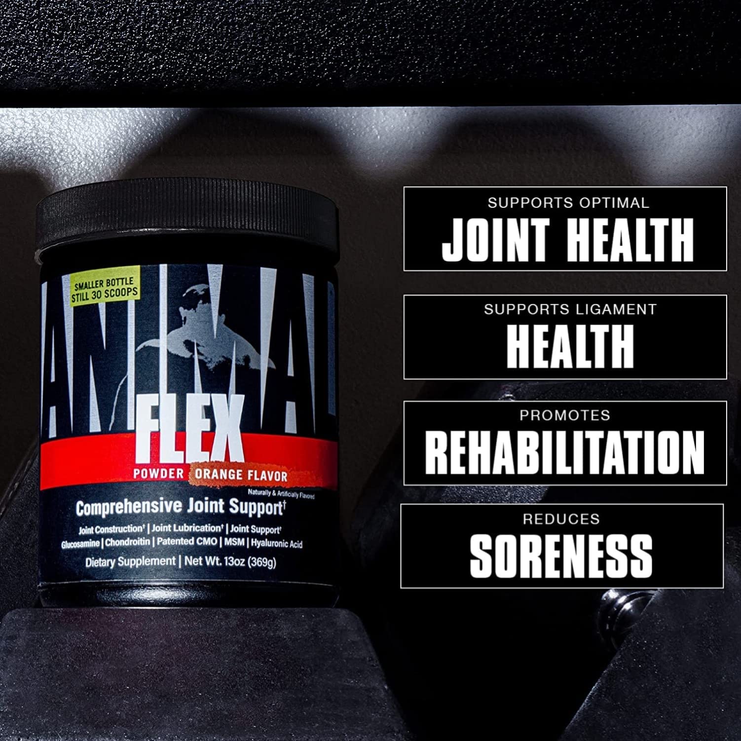 Animal Flex 339g - 369g / Orange - Joint Support Powder