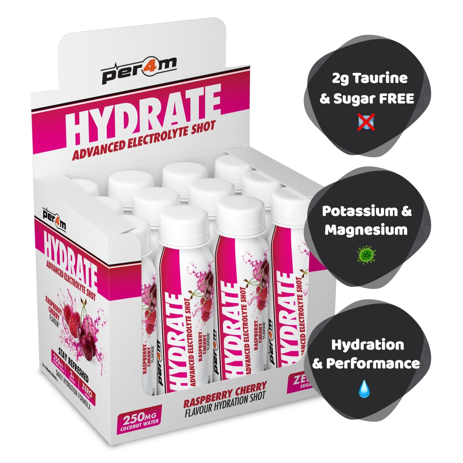 Per4m Hydrate Advanced Electrolyte Shot - Pre-Workout