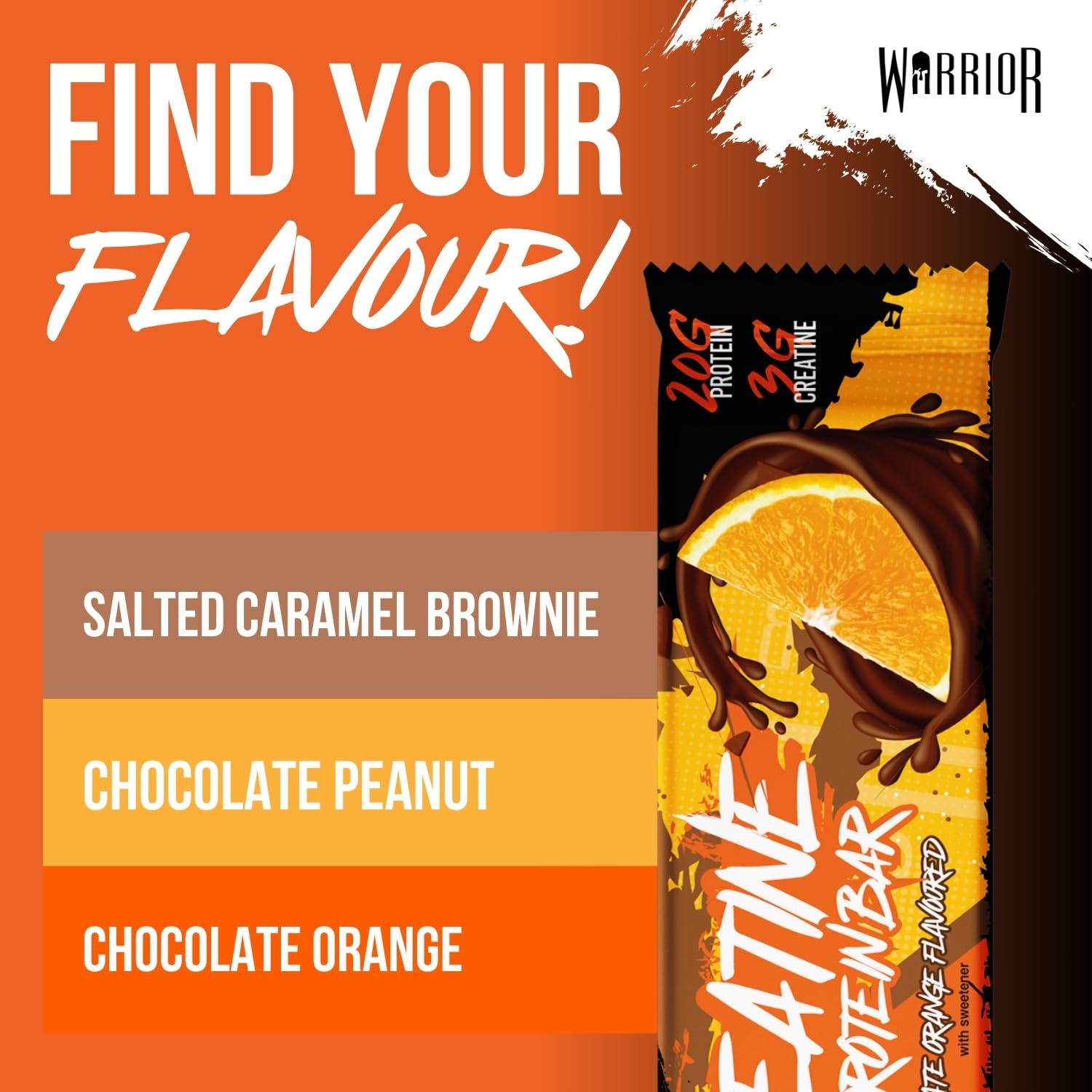 Warrior Creatine Bars - Protein Bars