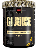 Black and gold RedCon1 GI Juice supplement container with camouflage lid for gut health