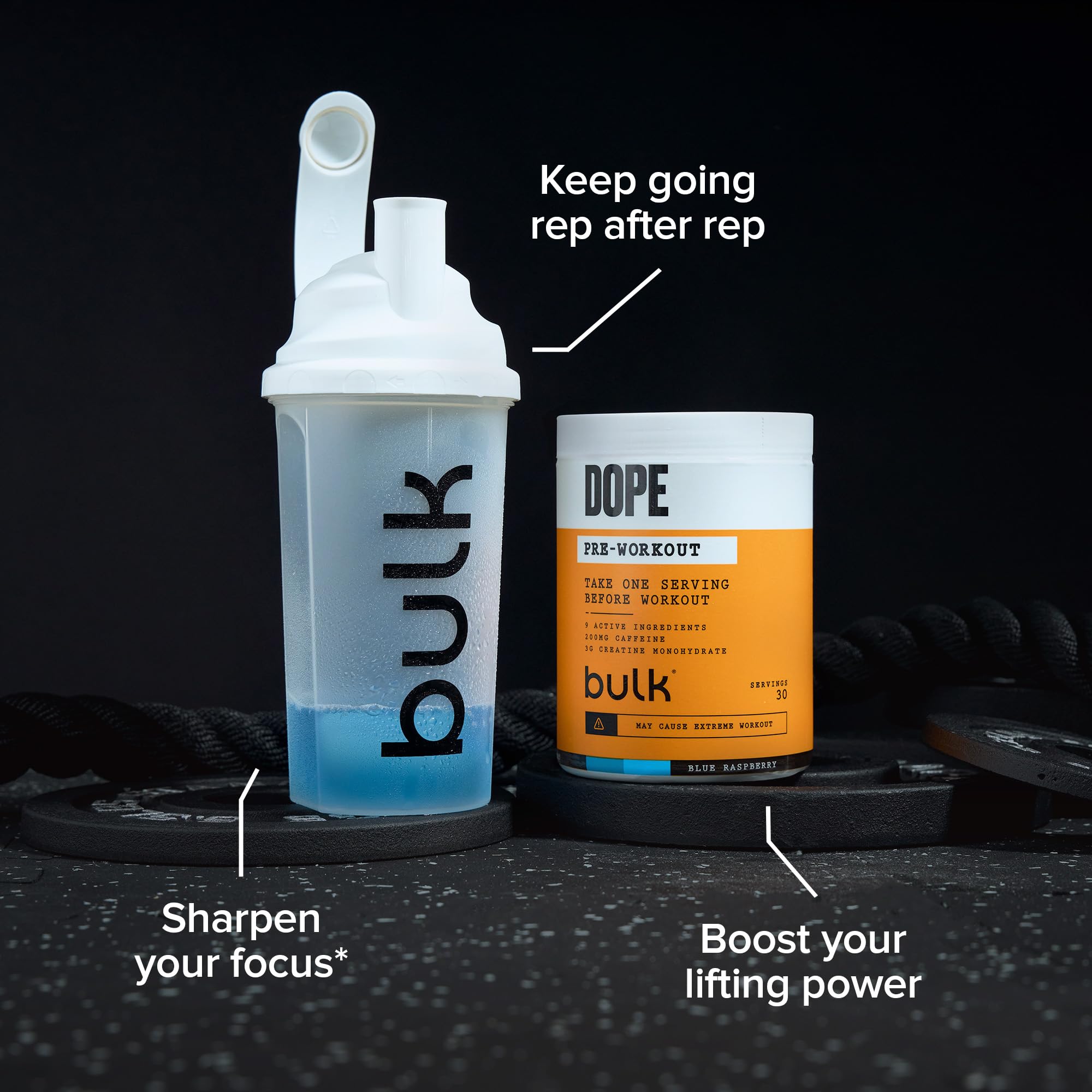 Bulk Dope Pre Workout 510g