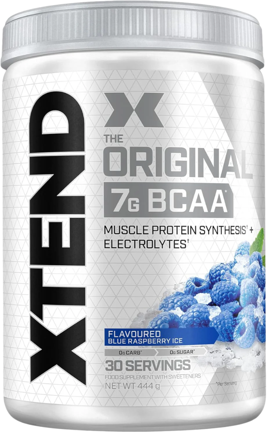 XTEND BCAA - 444g / Blue Raspberry Ice - BCAAs