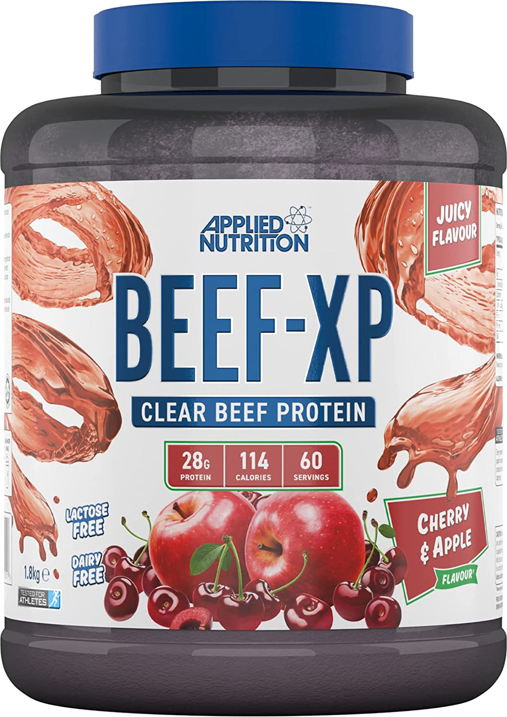 Applied Nutrition Beef XP - 1.8kg / Cherry & Apple - Protein Powder