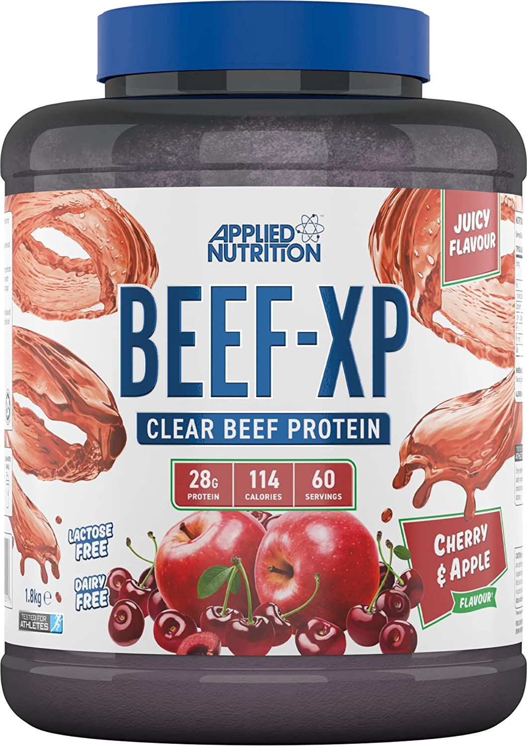 Applied Nutrition Beef XP - 1.8kg / Cherry & Apple - Protein Powder
