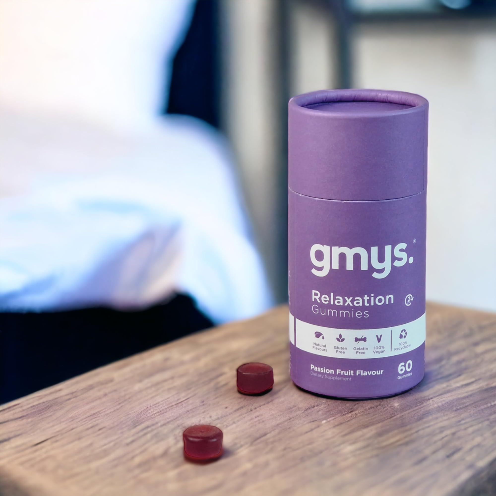 gmys Gut Health - 60 Gummies / Berry - Stress & Anxiety Relief
