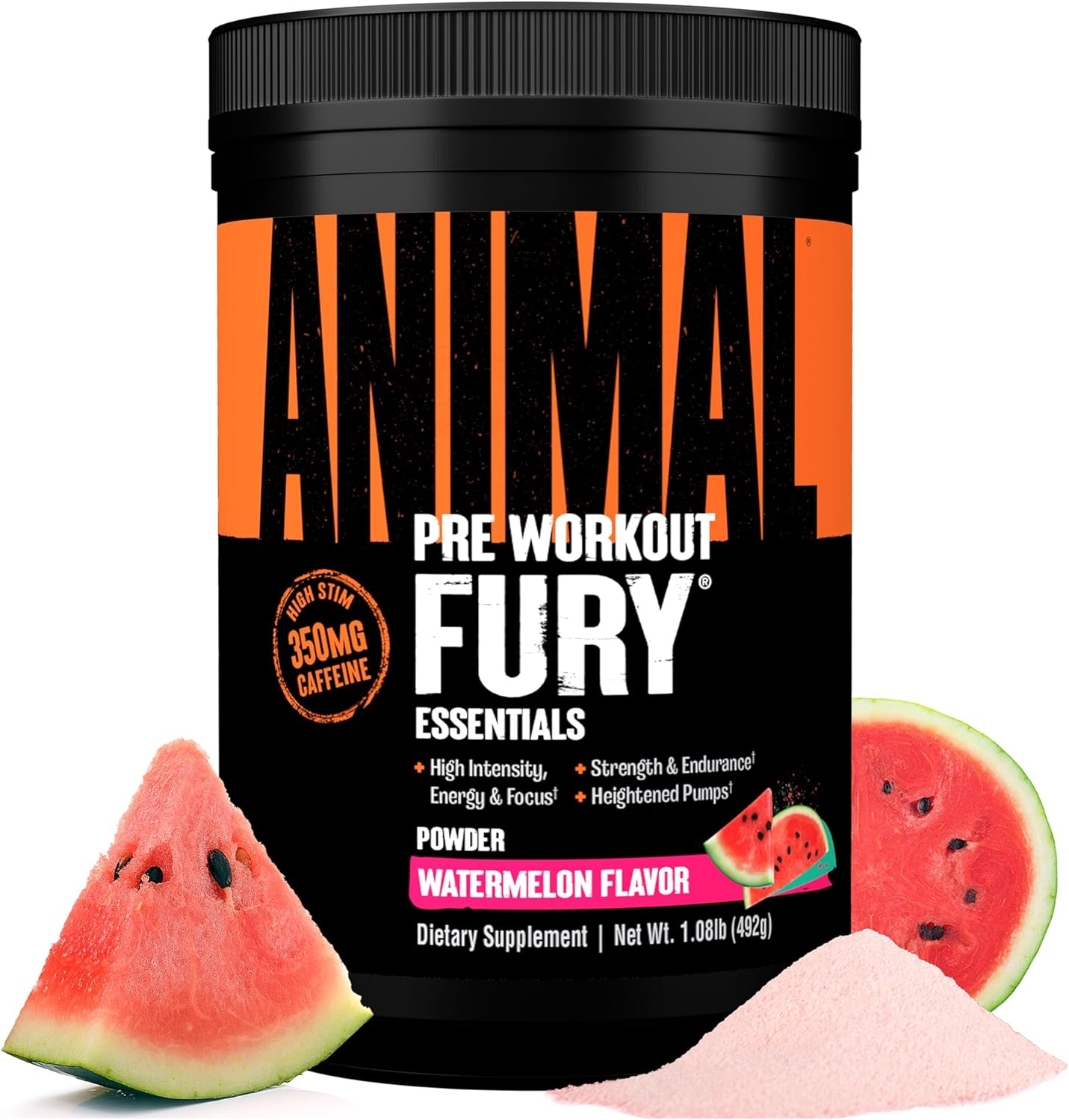 Animal Fury Pre Workout Powder | Energy, Focus, Strength, Endurance