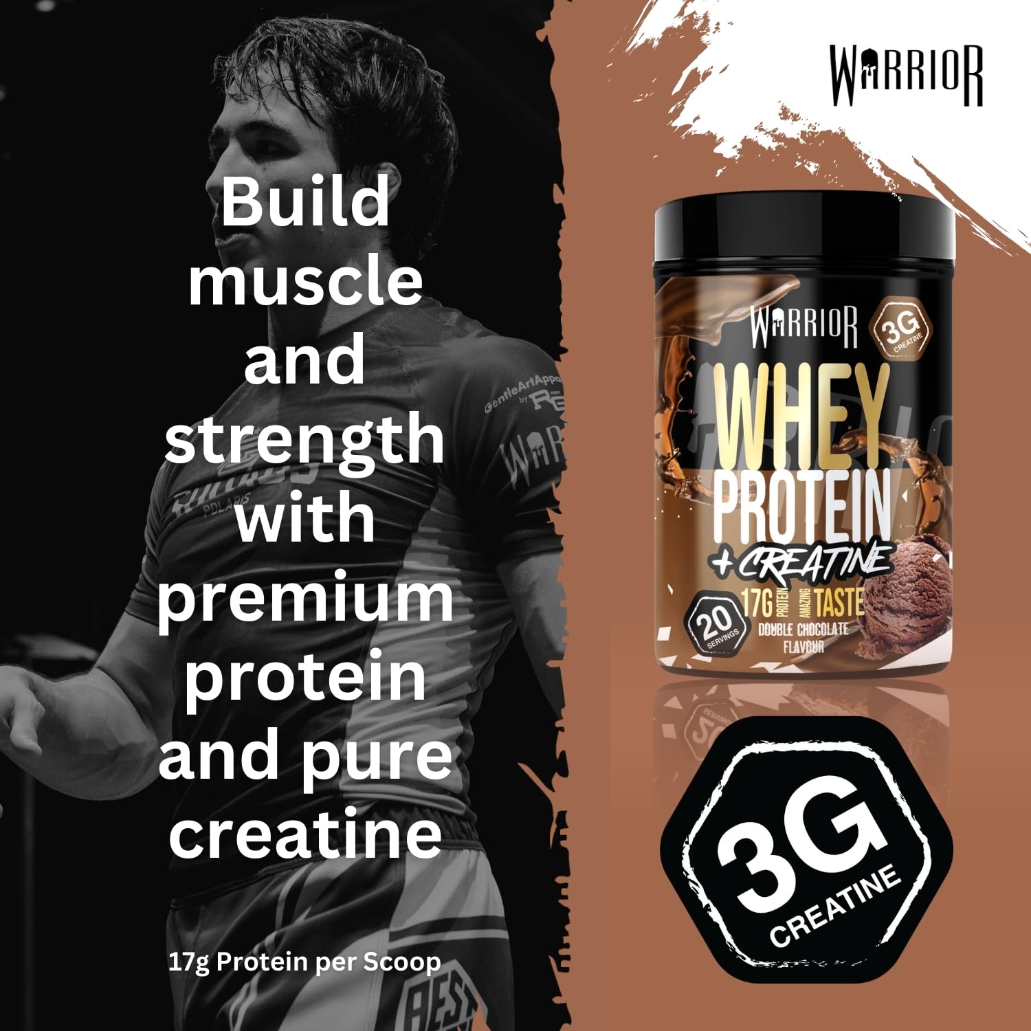 Warrior Creatine Plus Whey - Creatine Powder