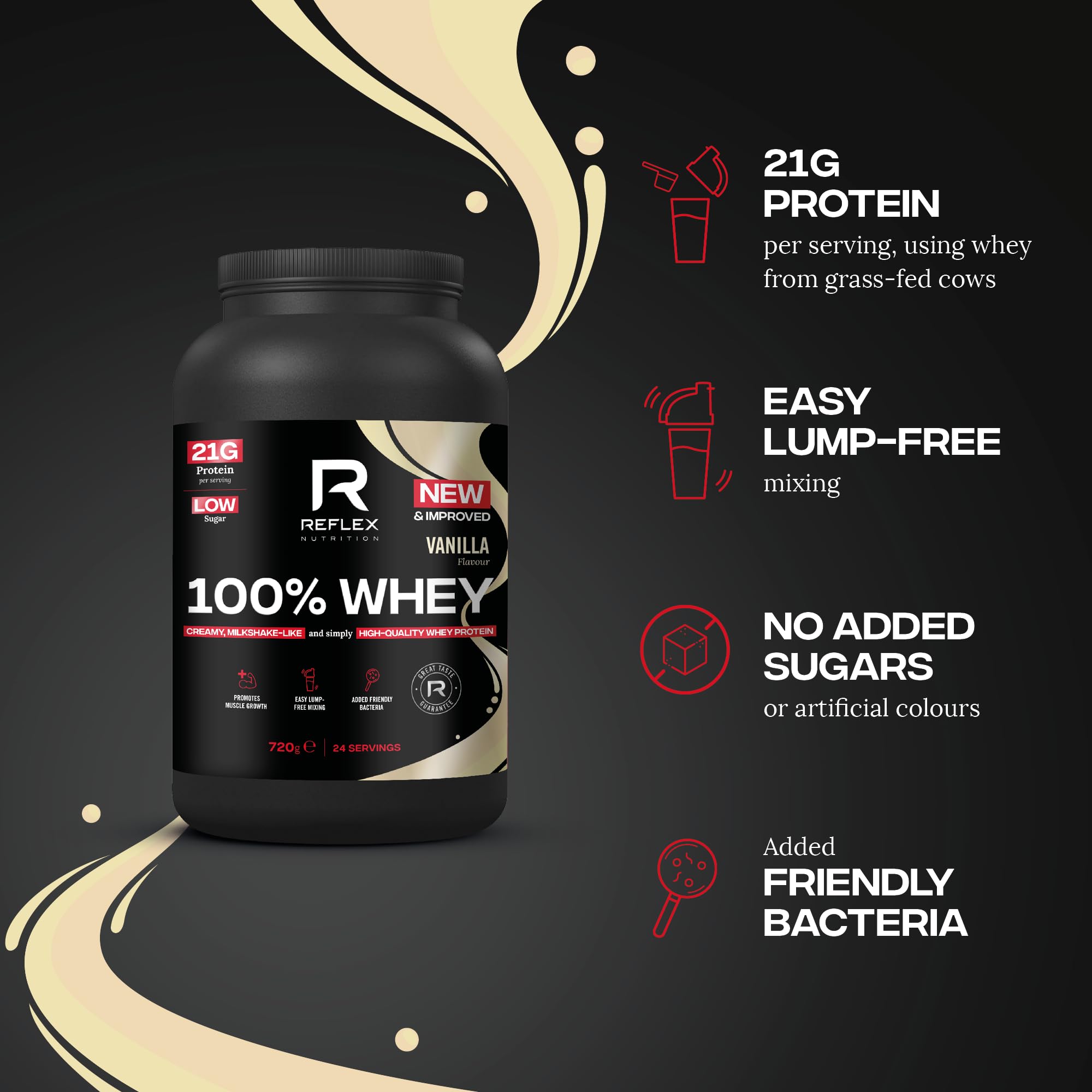 Reflex Nutrition 100% Whey - Whey Proteins