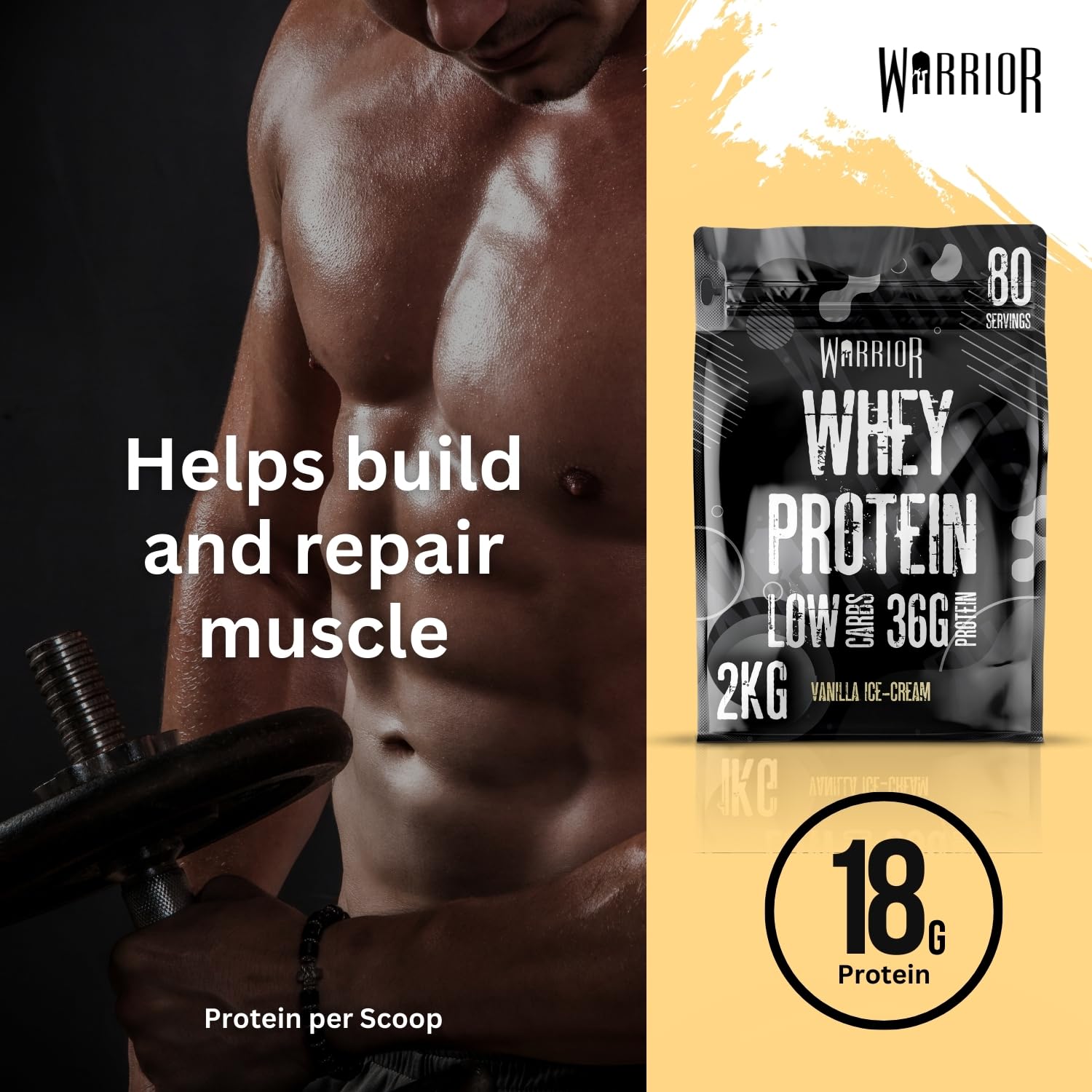 Warrior Whey - Whey Protein Powder