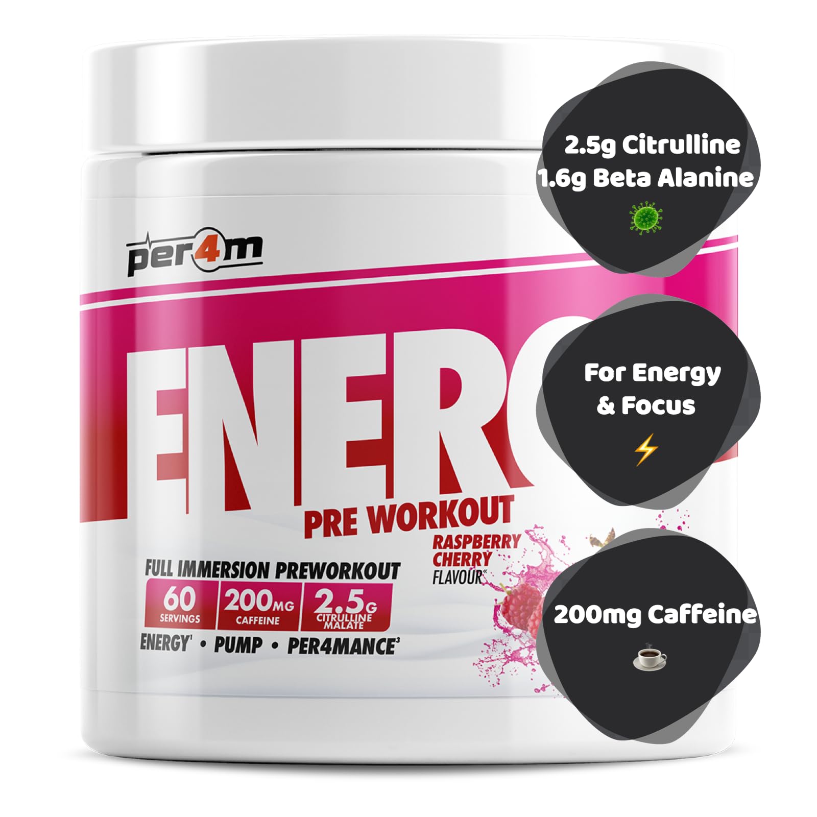 Per4m Energy Pre Workout - Pre-Workout Powder