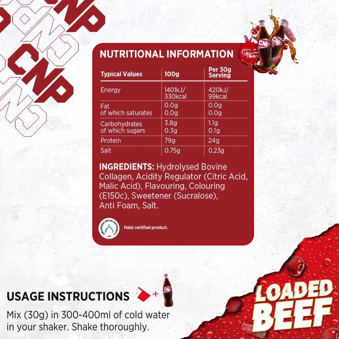 CNP Loaded Beef - Clear Collagen Protein Powder