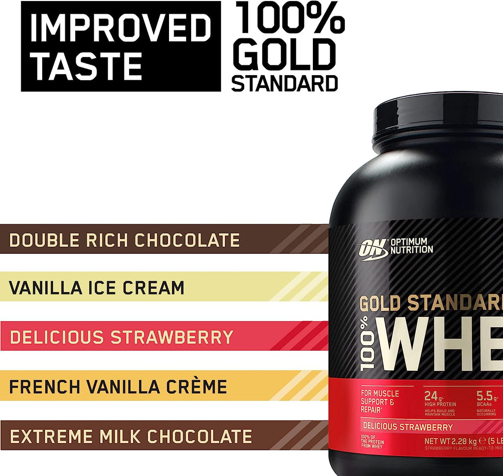 Optimum Nutrition Gold Standard 100% Whey - Whey Protein Powder