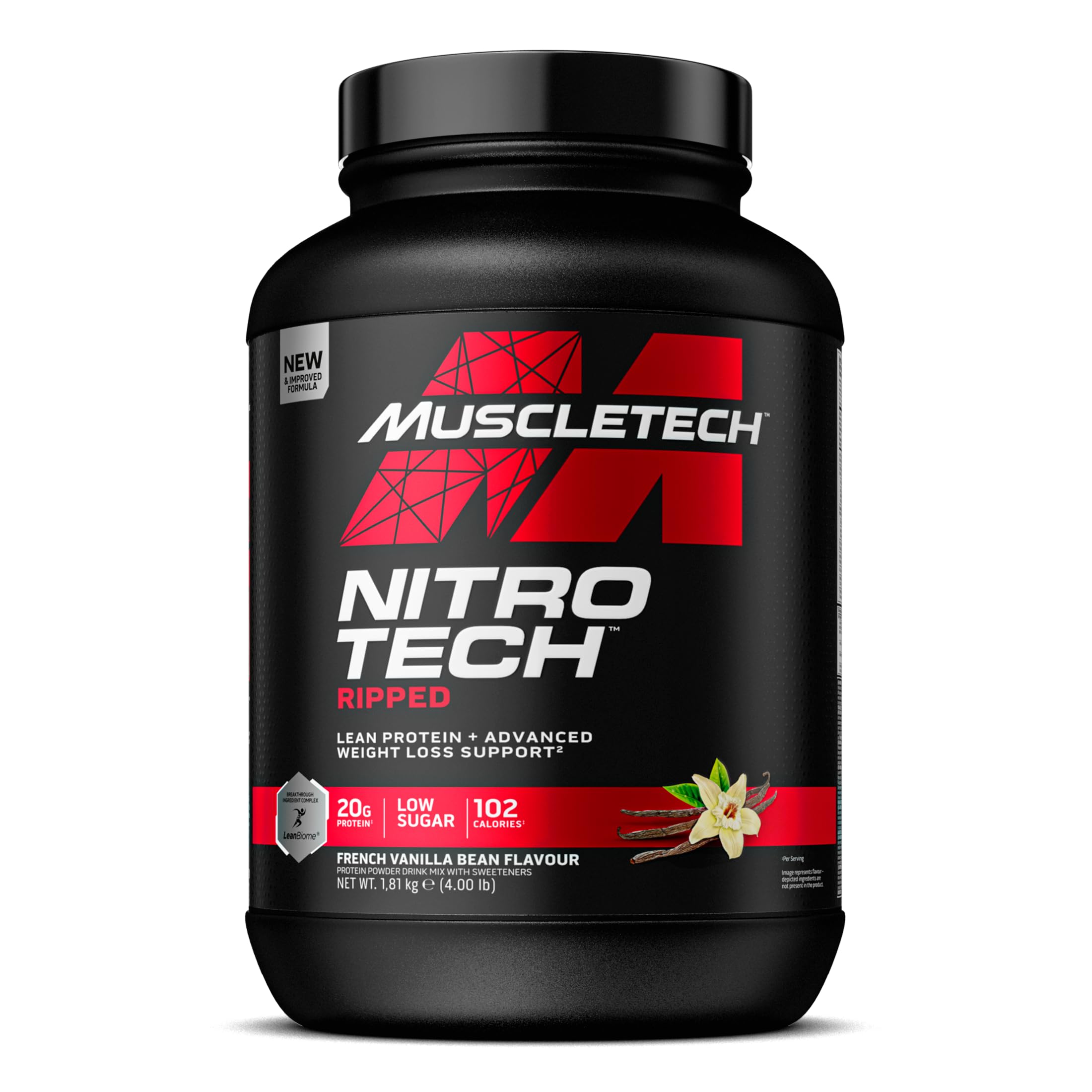 Muscletech Nitro Tech Ripped - Whey Protein Powder