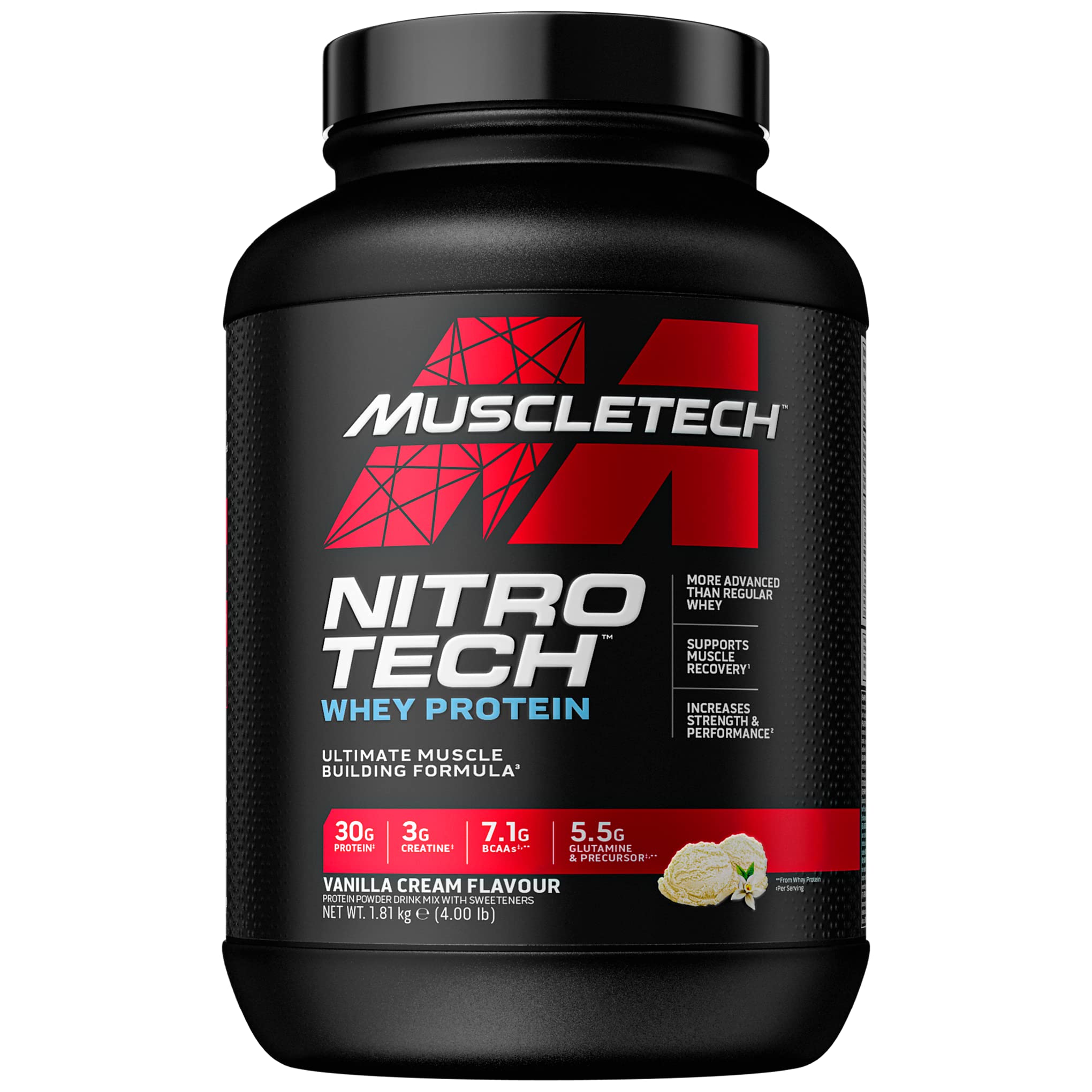 Muscletech Nitro Tech - Whey Protein Powder