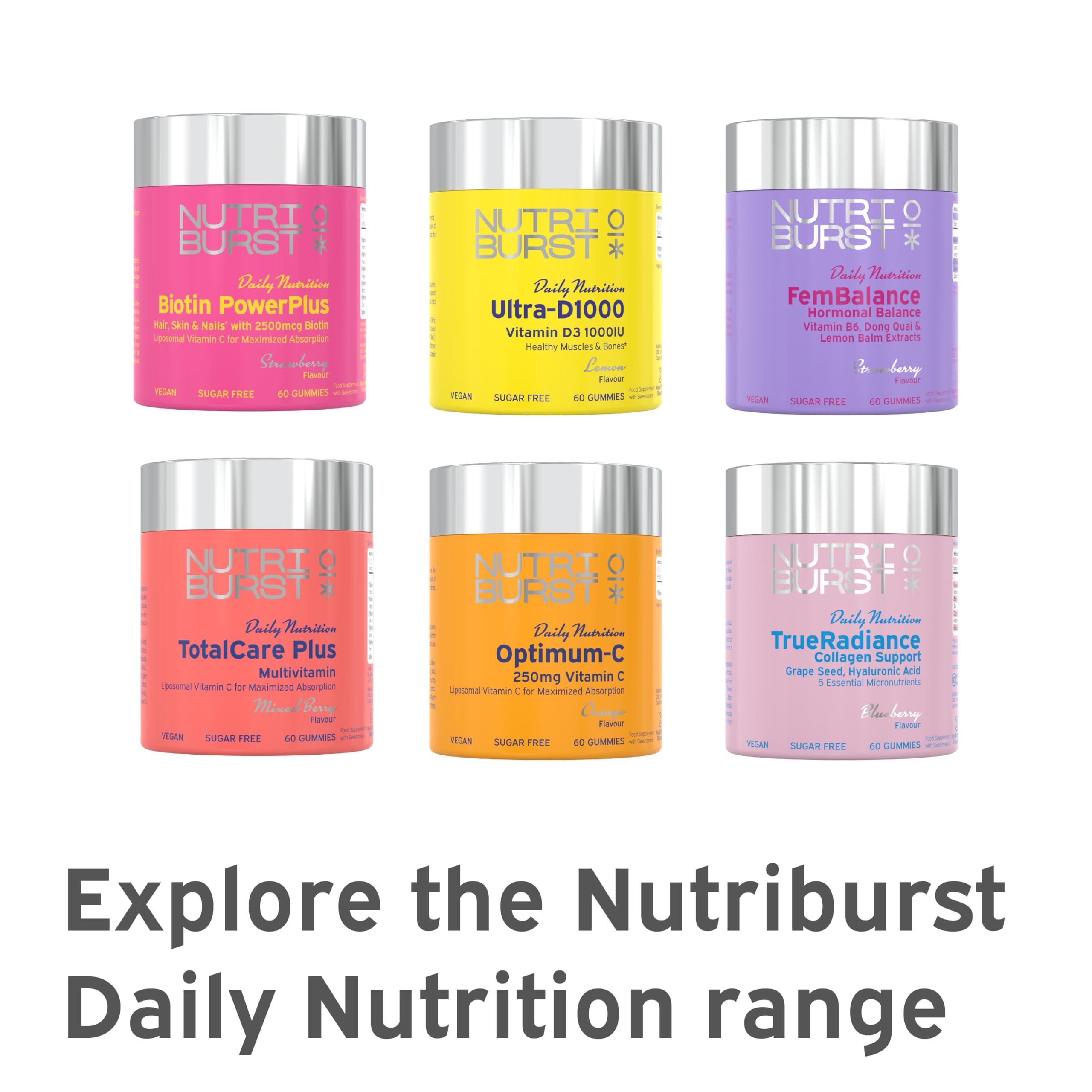 Nutriburst Greenvita - 60 Gummies / Apple - Greens Gummies