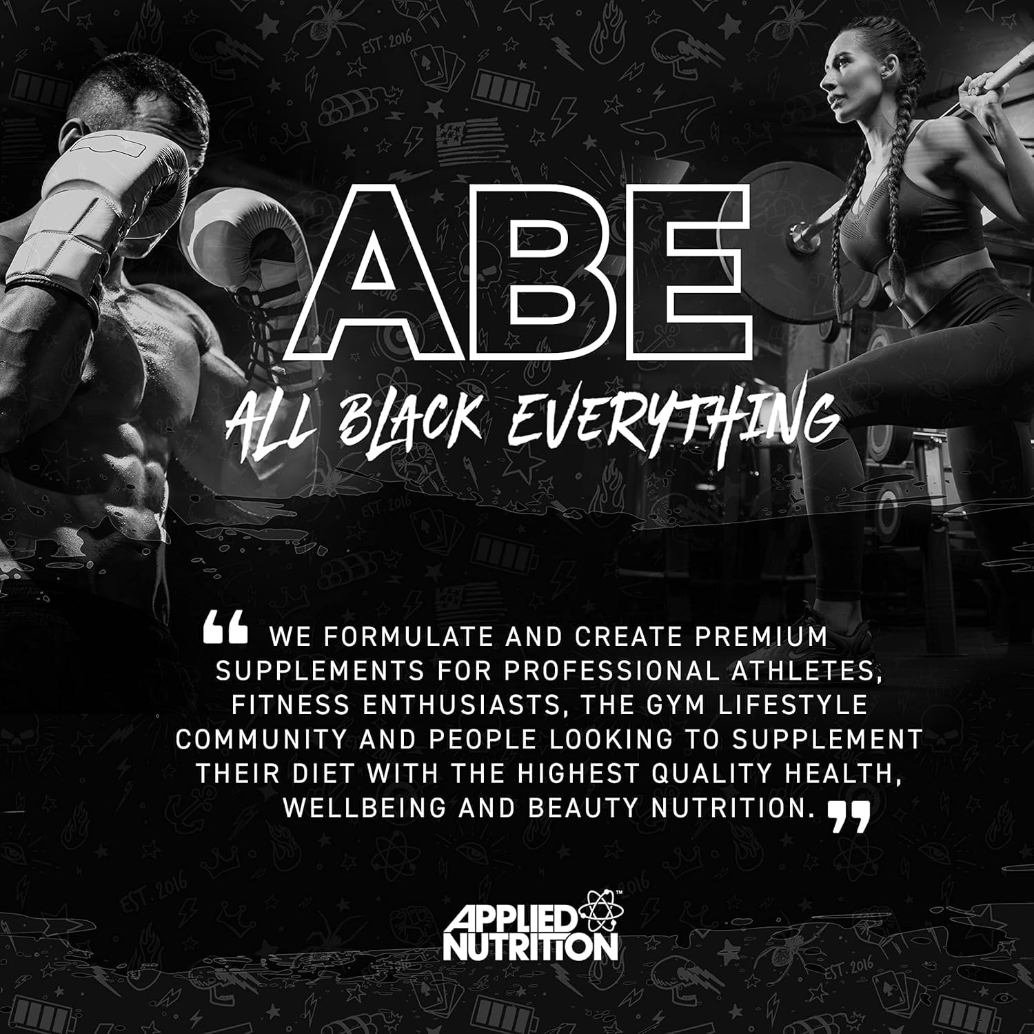 Applied Nutrition ABE (All Black Everything) Shots - British Brands