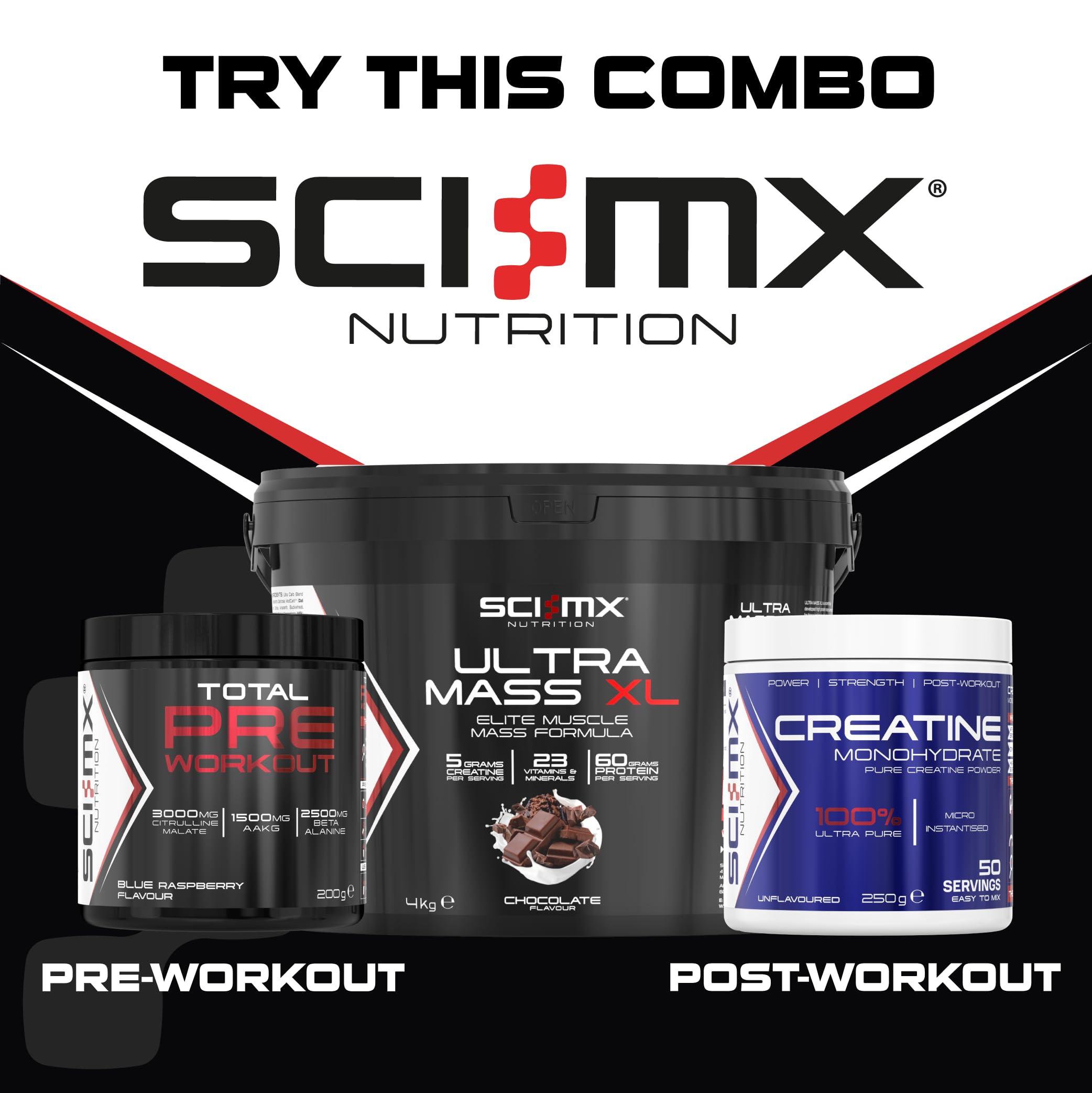 SCI-MX Ultra Mass XL - Weight Gainer Powder
