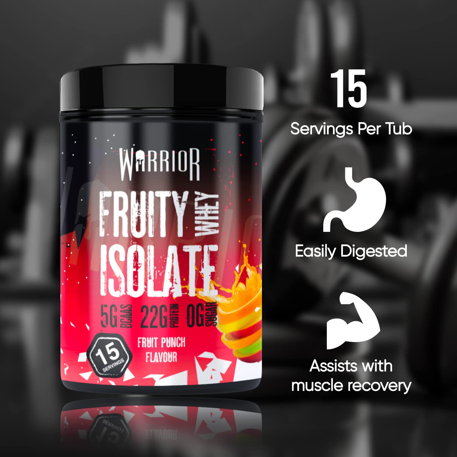 Warrior Fruity Whey Isolate - Whey Proteins