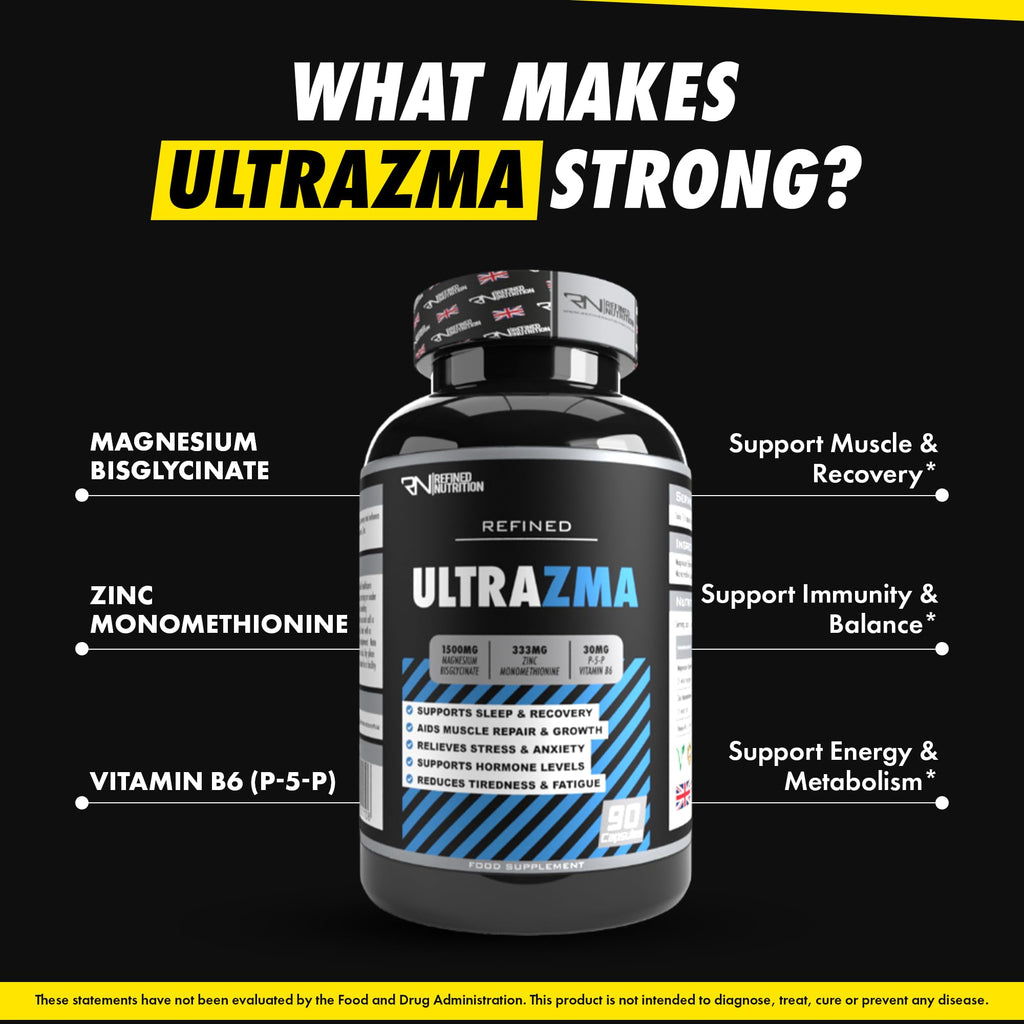 Refined Nutrition Ultra ZMA 90 Caps