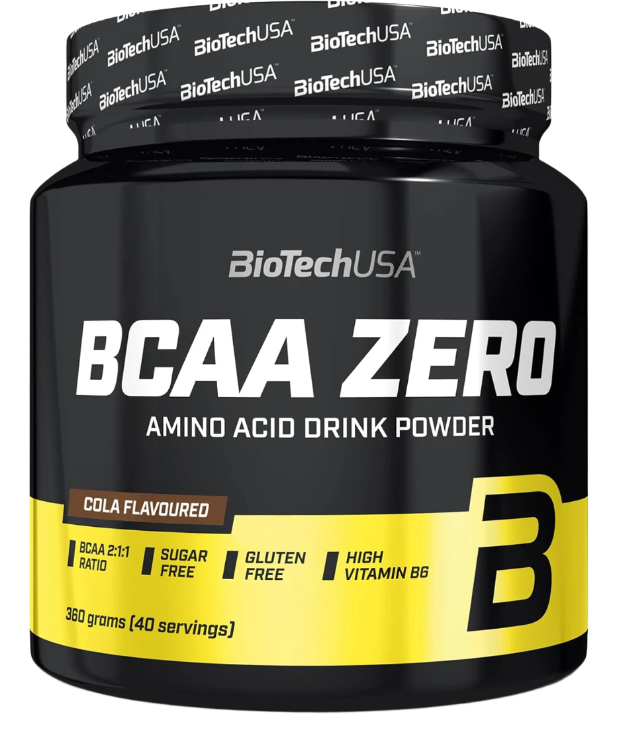 BioTech USA BCAA Zero cola flavor powder for lean muscle and clean nutrition