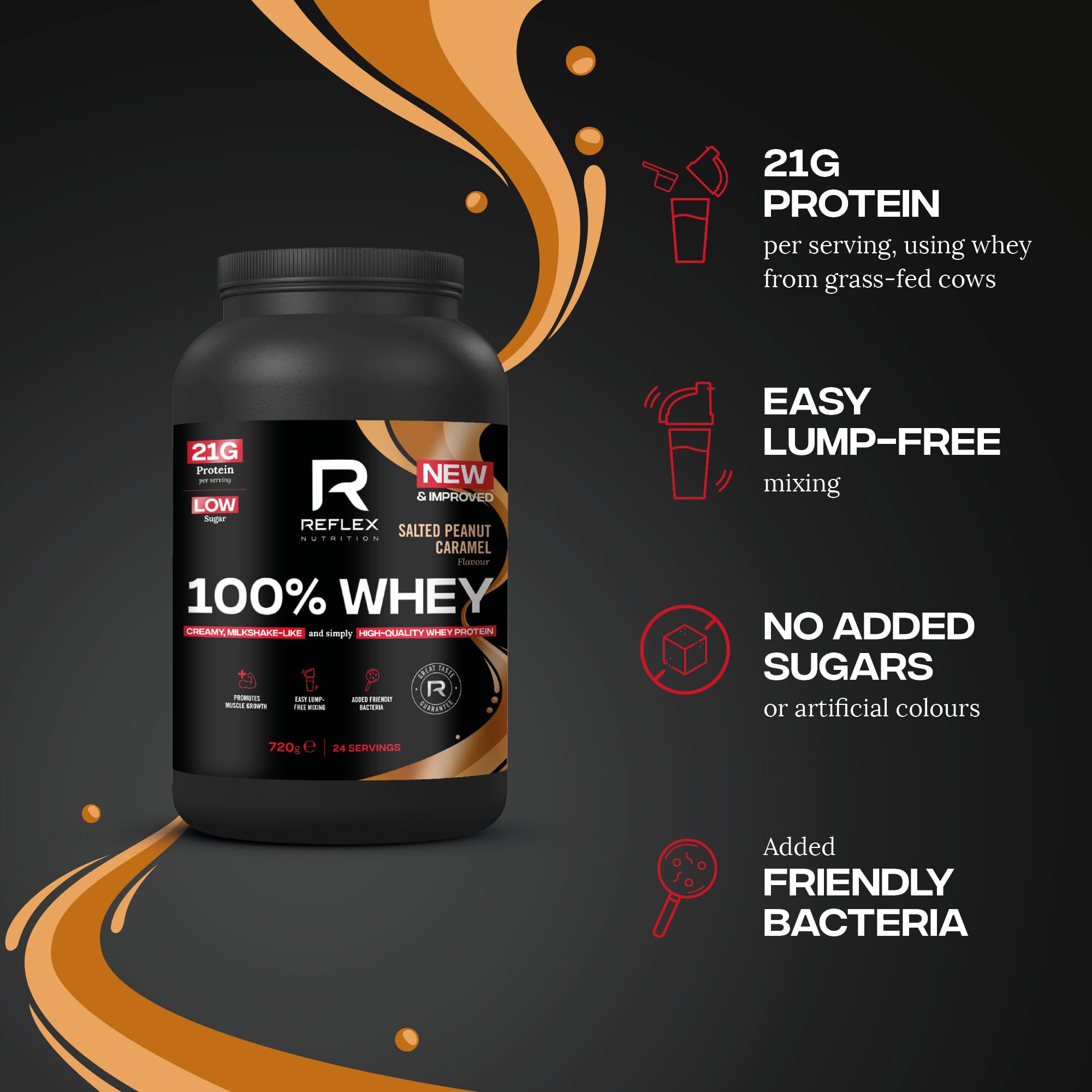 Reflex Nutrition 100% Whey - Whey Proteins
