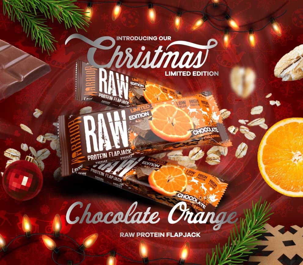 Warrior Raw Protein Flapjack - Protein Flapjacks