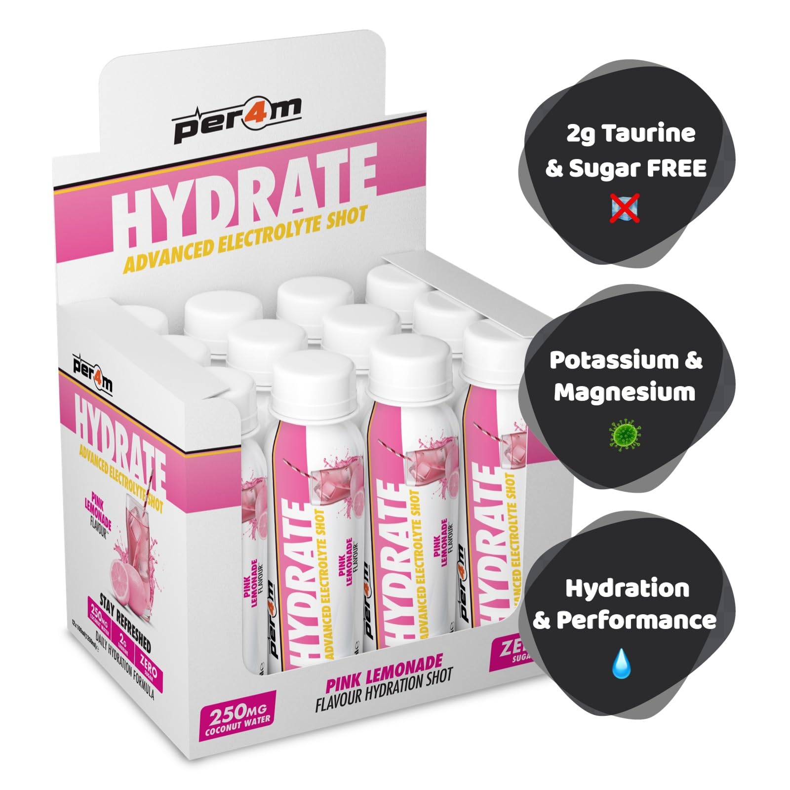 Per4m Hydrate Advanced Electrolyte Shot - Pre-Workout