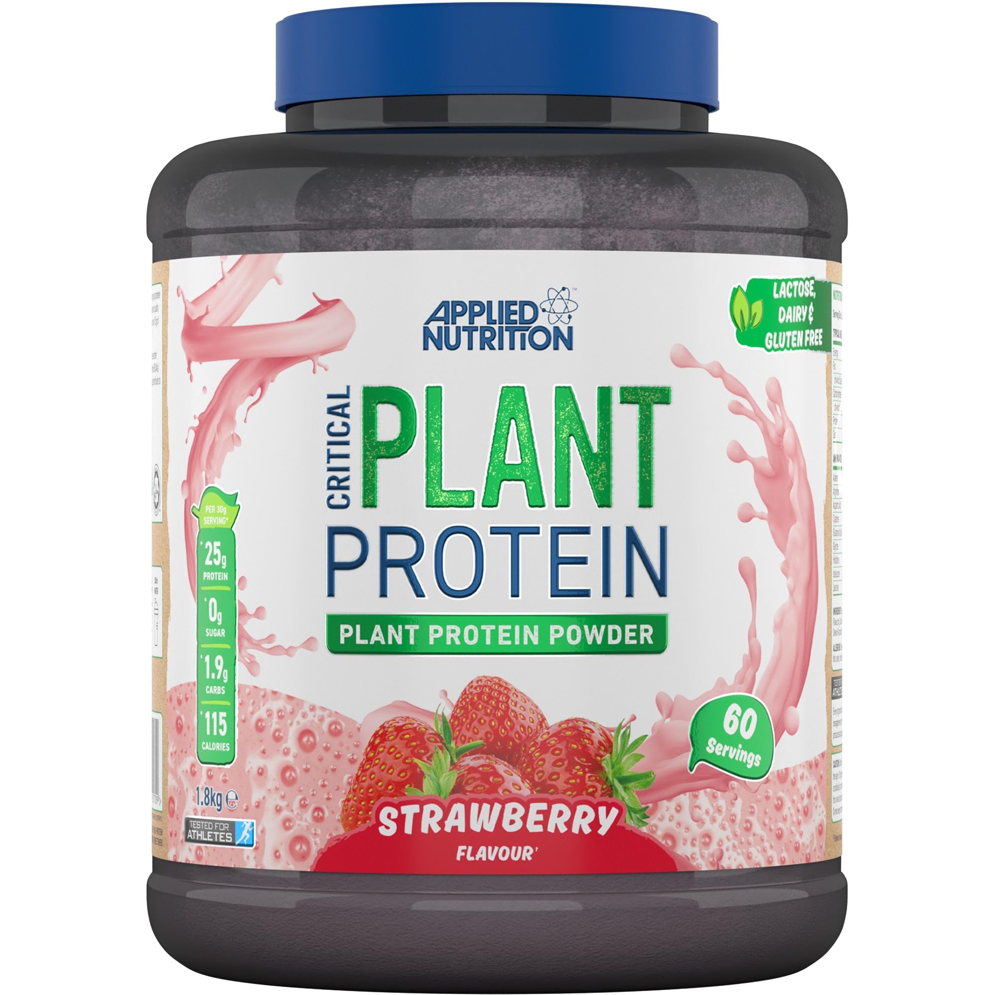 Applied Nutrition Critical Plant - 1.8kg / Strawberry - Vegan Protein Powder