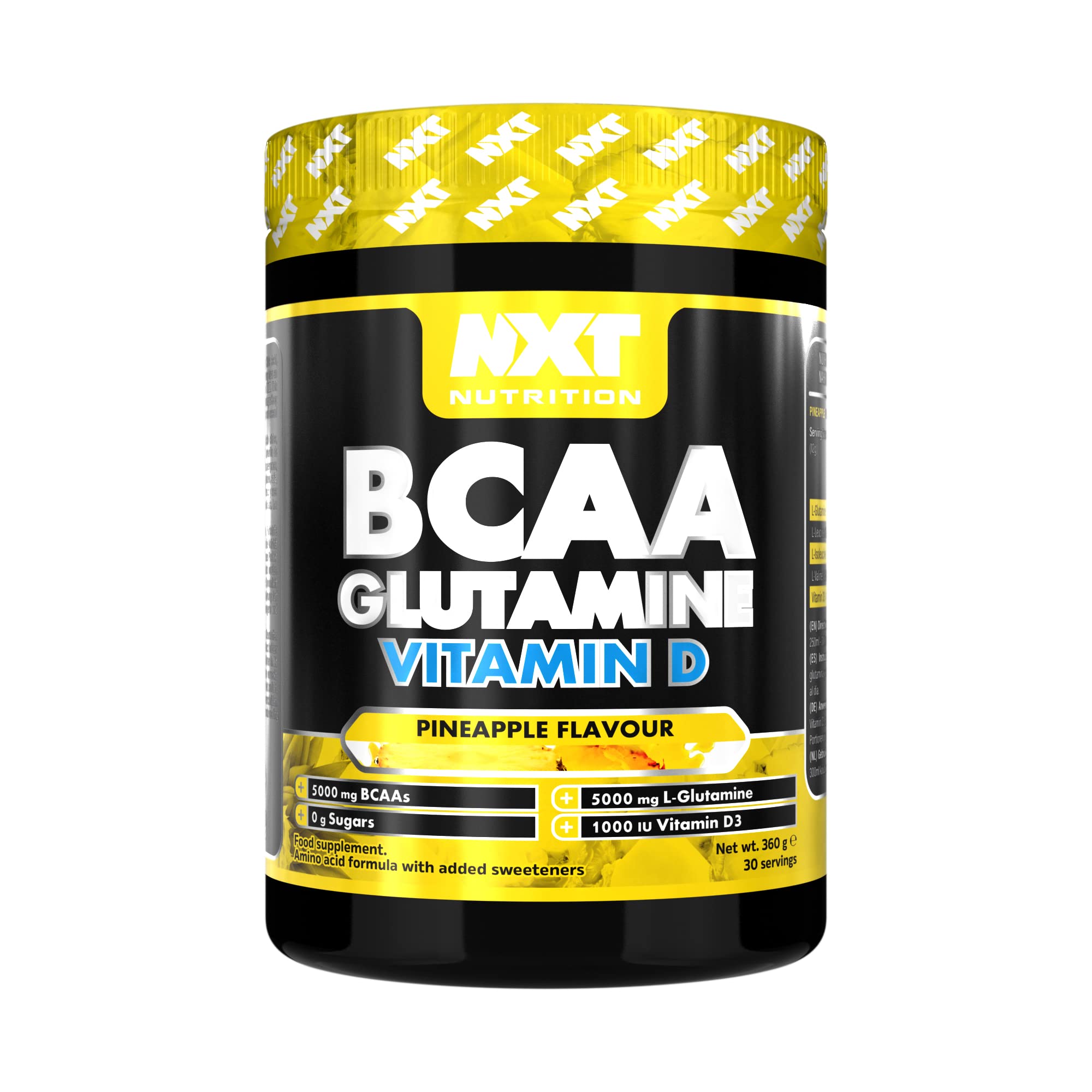 NXT Nutrition BCAA, Glutamine & VIt D 360g