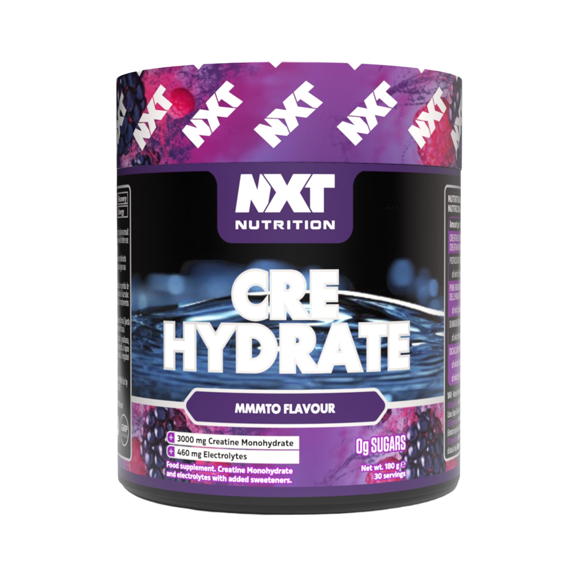 NXT Nutrition CRE Hydrate 180g