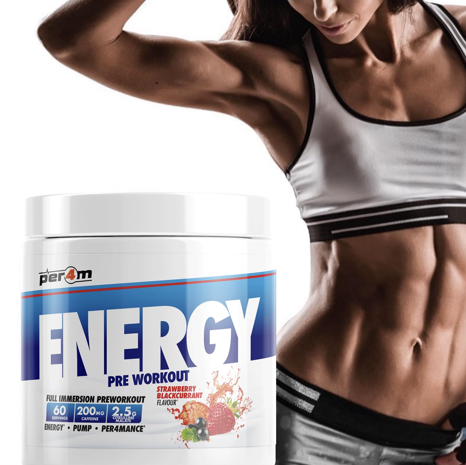 Per4m Energy Pre Workout - Pre-Workout Powder