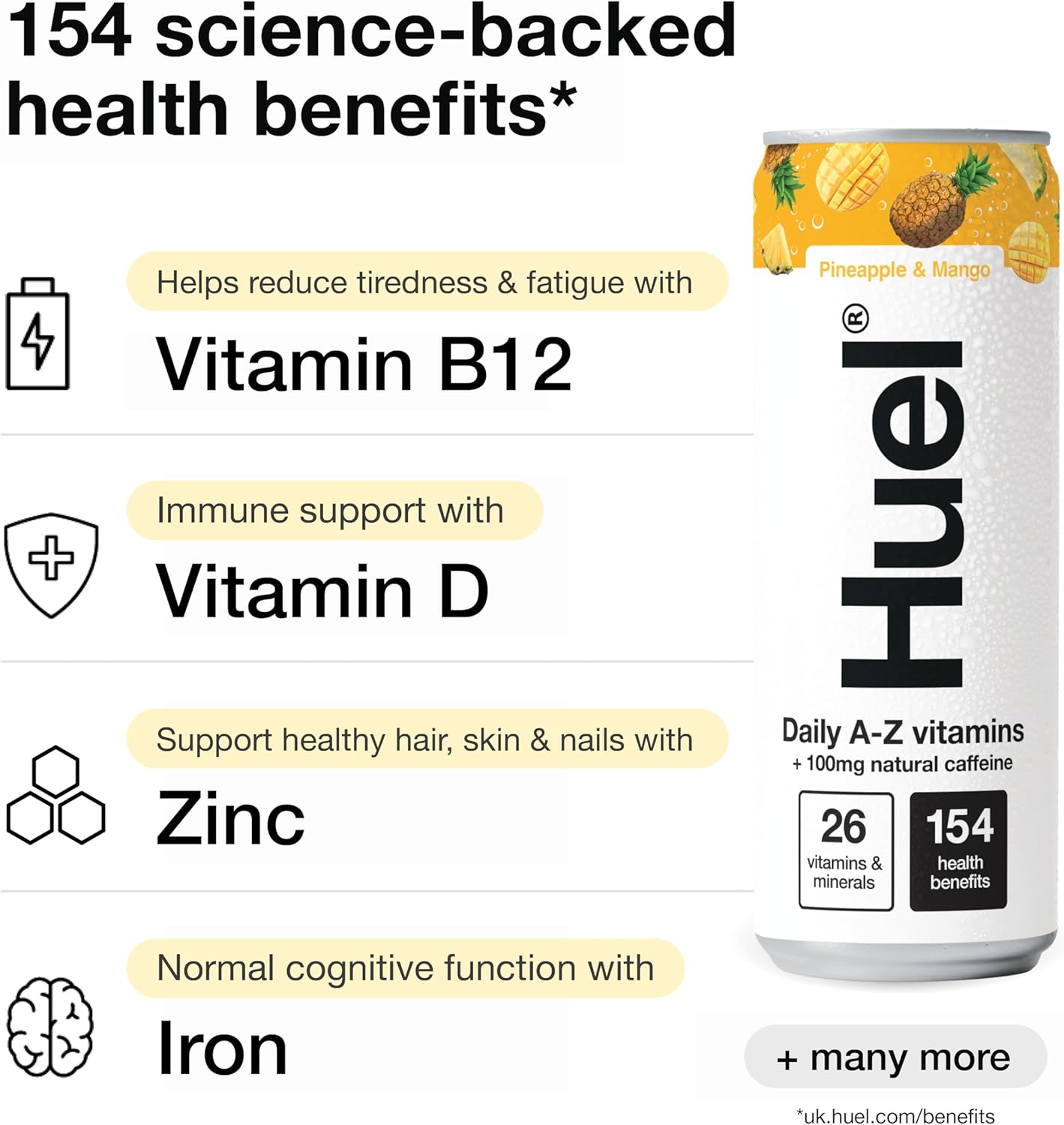 HUEL Daily A-Z Vitamins - Vitamin Ready-To-Drinks