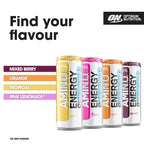 Optimum Nutrition Essential Amino Energy + Electrolytes - 24x250ml / Pink Lemonade - Amino Acids Ready-to-Drinks